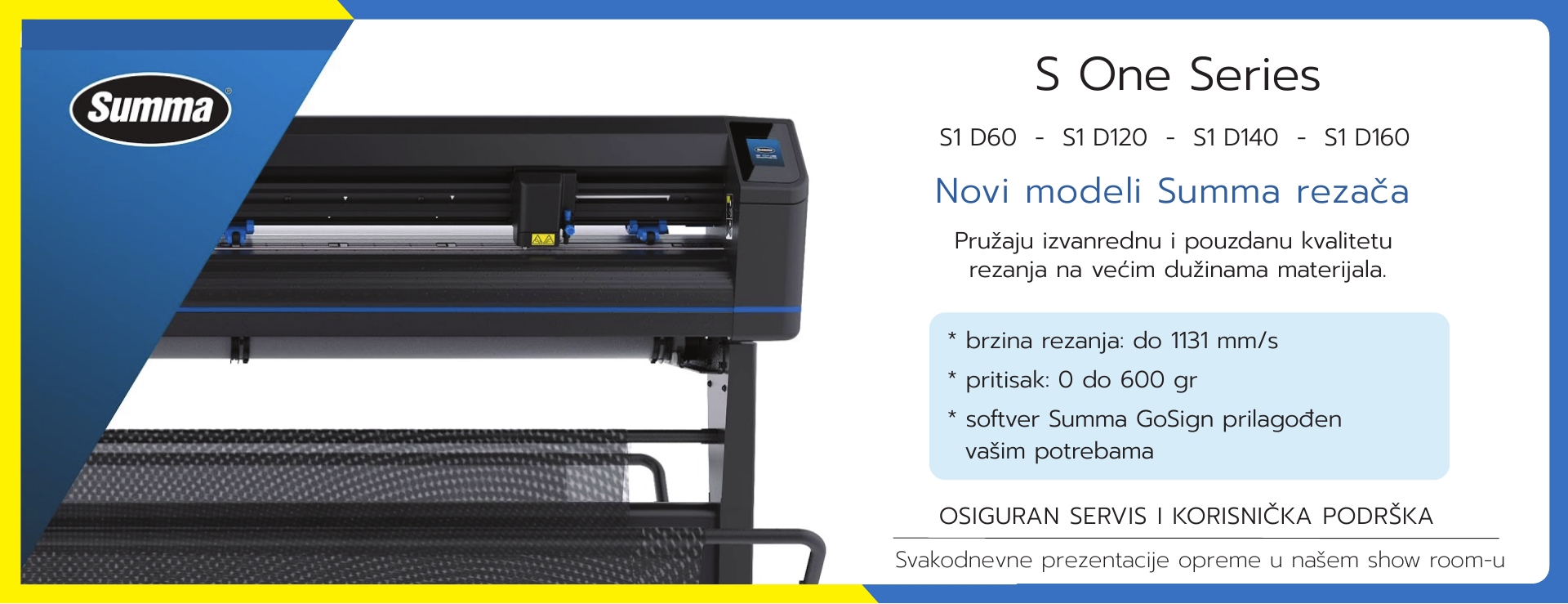 Summa S one series slider